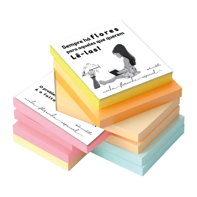 Post-it Minha Florzinha especial