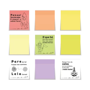 Post-it O menino fora da caixa