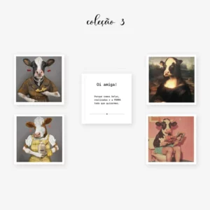 Kit 3 do CONTO DA VACA