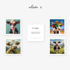 Kit 4 do CONTO DA VACA