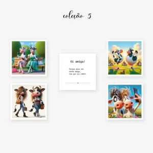 Kit 5 do CONTO DA VACA