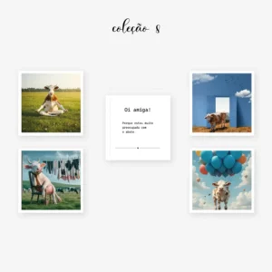 Kit 8 do CONTO DA VACA